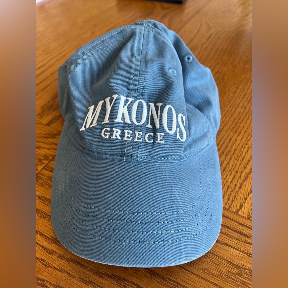 Blue Mykonos Cap